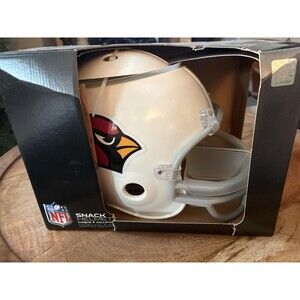 Arizona Cardinals Snack Helmet One Size White NFL Football WinCraft Bowl New